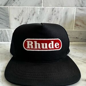 RHUDE Pit Stop Trucker Hat